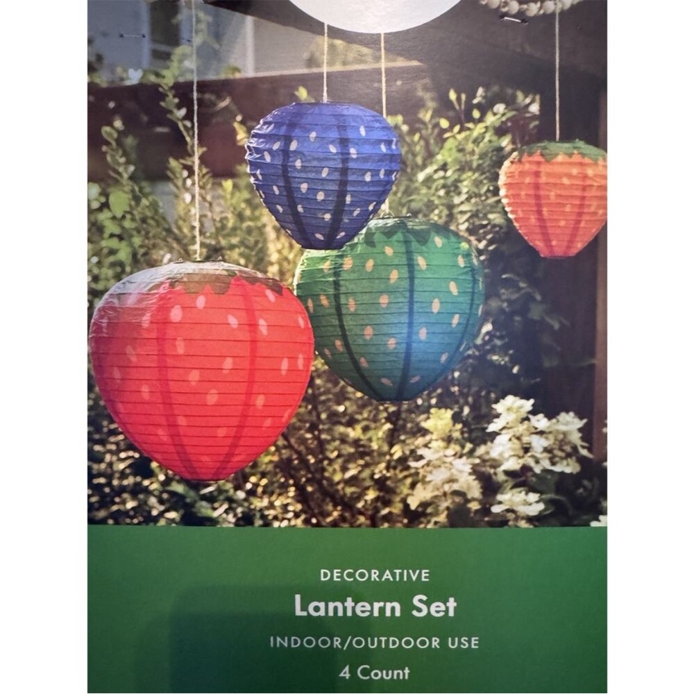kate spade Multicolor Lantern Set